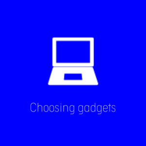 Choosing device (Выбор гаджетов) - реклама
