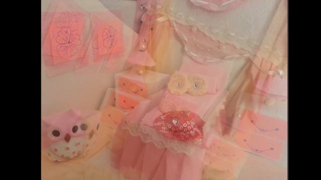 Поделка "Комната для куклы"из бумажных салфеток. Поделки для конкурсов,выставок. смотреть онлайн