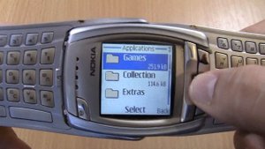 Nokia 6810 QWERTY incoming call In 2021