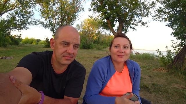 Поход на велосипедах с ночевкой всей семьёй на 150 км.