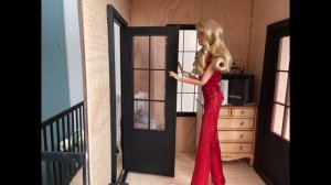 Обзор кукольного дома из дерева. Трехэтажный дом из румбоксов. Как сделать современный дом для куко