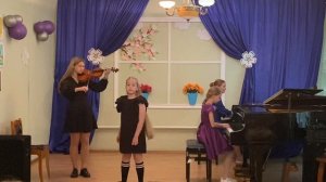 Кукла колдуна. Вокал-Полина, скрипка -Дарья, фортепиано-Олеся