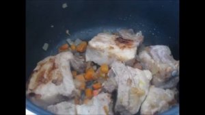 Тушёное мясо в мультиварке