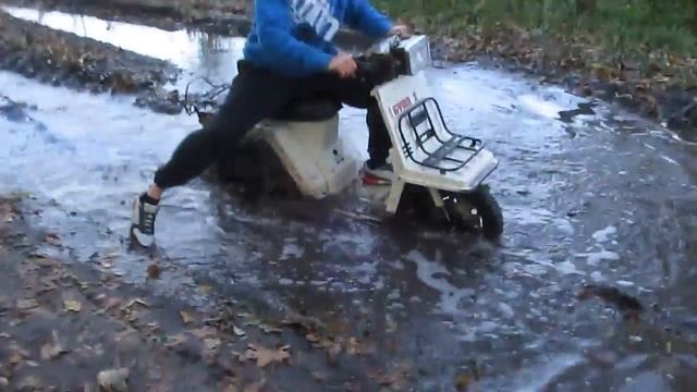 Офф-роад , обзор и тест на стойкость Honda GYRO-X "Route-34" смотреть онлайн