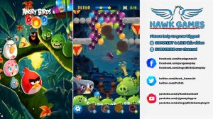 Angry Birds Stella POP Bubble Shooter Level 106 - Walkthrough, No Boosters