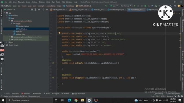 HOW TO SAVE NESTED DATA || IN SQL DATABASE || [ANDROID STUDIO]