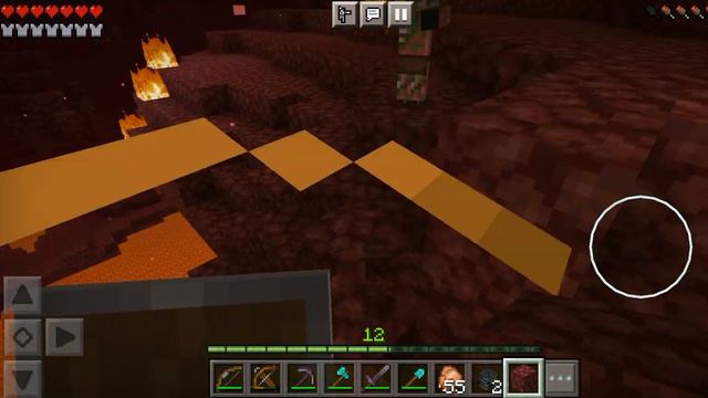играю в Minecraft    выбил три башки у Визер скелета