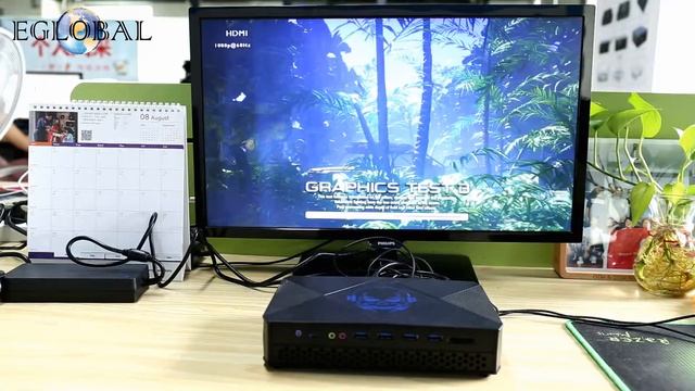 Gaming PC Intel Core i5 8305G i7 8705G Windows10 Mini PC Radeon RX Vega Graphics NUC 2HDMI 2Mini DP смотреть онлайн