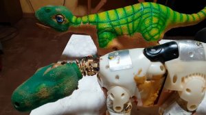 Киберпанковская дичь - робот динозавр Pleo ч1