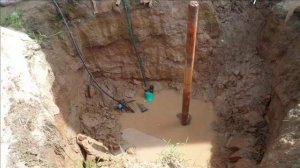 Установка пластикового кессона при грунтовых водах от Септик профи