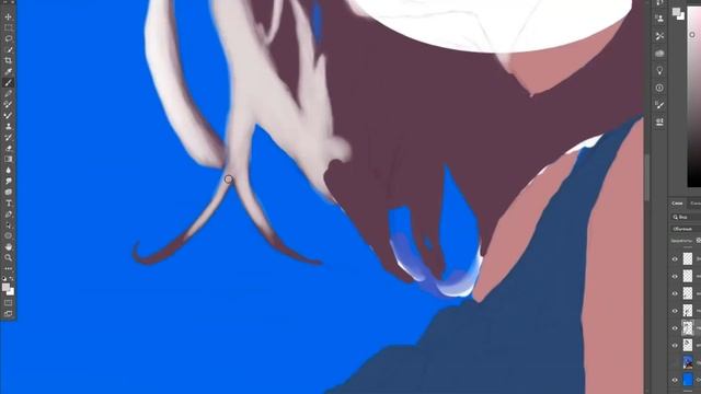 Тянка на мопеде, Photoshop. Ускоренное рисование смотреть онлайн