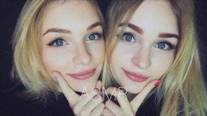 АСМР С Близняшкой 👯♀💋/ Триггеры с сестренкой 🎧/ Персональное внимание/ ACMR Twins