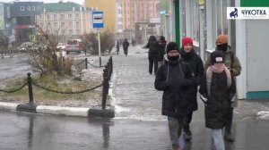 На восточную Чукотку обрушилась первая в этом сезоне пурга