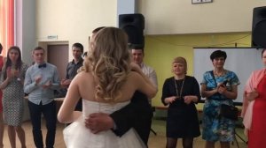 Танец отца и дочери на свадьбе 29.04.2017