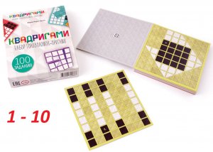 Квадригами 1-10 (набор головоломок оригами) Manifold