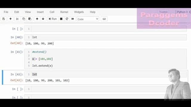 Methods in List | Python Lists | List Functions| append() Remove() insert() |Python Tutorials 20
