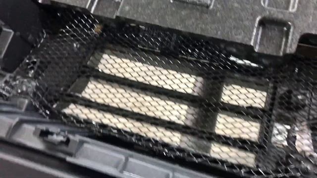 Hyundai Sonata защита радиатора от засорения и повреждений. Установка сетки в бампер изнутри.