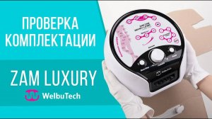 Распаковка массажёра Welbutech Zam-Luxury | Проверка комплектации