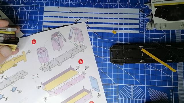 Трамвай из Петербурга. Модель из картона. Собираем вместе. смотреть онлайн