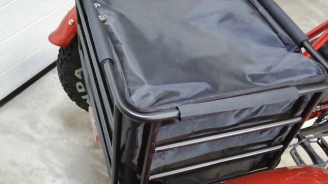 Доступный грузовик для дачи и не только. Электровелосипед на фэт покрышках. ЛенФэтбайк.