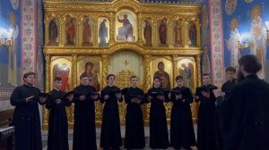 Боже великий, Єдиний, нам Україну храни! | хор КДАіС, регент - архім. Леонтій (Тупкало)