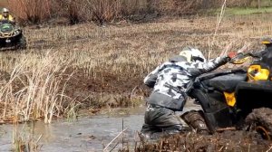 120 км/ч  по ВОДЕ на КВАДРОЦИКЛЕ !!!  Покатушка БРОДЫ ГРЯЗЬ !!!