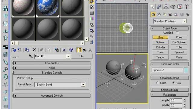 Видеокурс по 3d max. Материал лепка. Урок 146