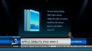 Apple Debuts iPad Mini 3