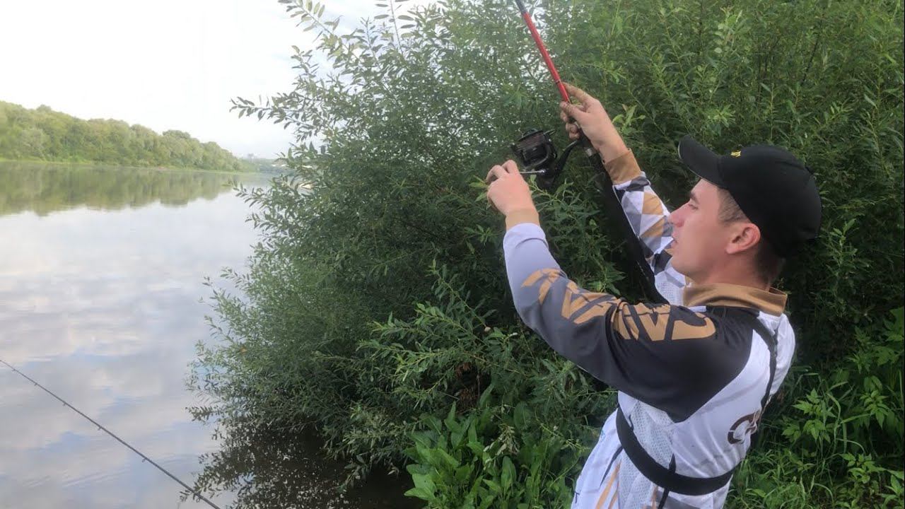 Фидер На ОКЕ / ТРОФЕЙ на ГОРОХ/ ПОДЁНКА Вылетела Рыба КЛЮЁТ смотреть онлайн