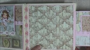 DT Project for Tresors De Luxe - **SOLD**  Shabby Chic Magnolia Tilda Mini Album