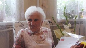 Поздравление П.И. Воропаевой со 100-летним юбилеем
