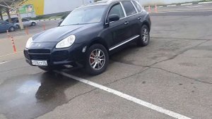 Зверский выхлоп на Порше Кайен