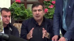 Михаила Саакашвили, который в воскресенье штурмом взял украинскую границу, теперь ждет суд