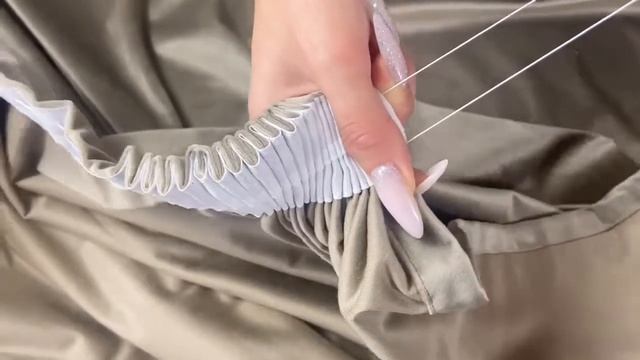 Портьеры шенилл В100-06 Темно-бежевый смотреть онлайн