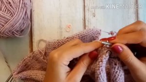 V- образная горловина, прибавки в линиях реглана Джемпер (пуловер) спицами