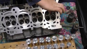 Кап. ремонт двигателя 1ZR-FE часть 1, Ремонт ГБЦ 1ZR