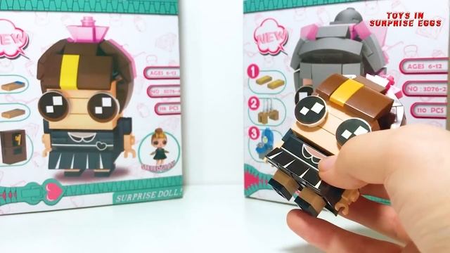 ЛЕГО ЛОЛ или когда покупаешь ПОДДЕЛКУ ДВУХ БРЕНДОВ FAKE LOL LEGO BrickHeadz смотреть онлайн