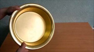 Латунный таз для варки варенья