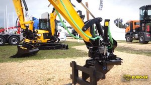New JCB HYDRADIG 110W excavator walkaround | ELMIA WOOD 2017