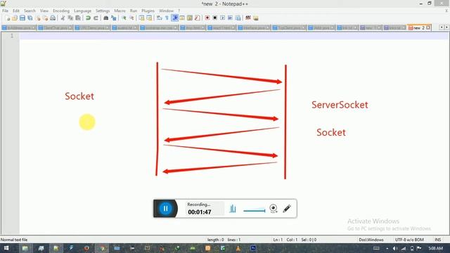 Socket Tutorial part 1 || Java Networking смотреть онлайн