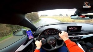 Audi A5 (F5) 40 TDI (190PS) Acceleration (0-100-0, 0-200) + TOP SPEED & Test Drive POV by NoLimit4U