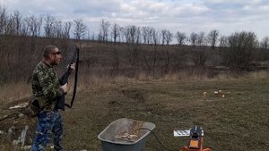 Пострелушки с помповое ружье Hatsan Escort Aimguard кал. 12/76. Ствол - 51 см по тарелочкам ???