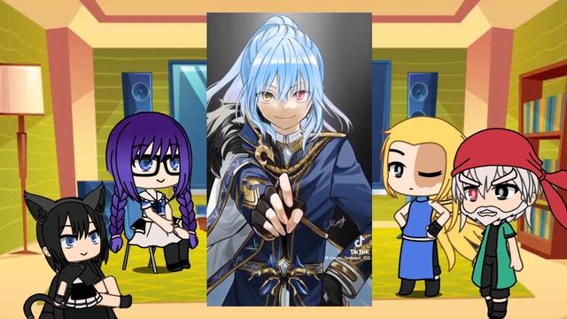 REINCARNATED as a SWORD reacts to teacher as RIMURU TEMPEST ??Part 2 смотреть онлайн
