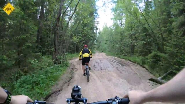 Велопокатушка Ленинградская область Тосно - Нечеперть - Бетонка Велосипед Trek 4700 смотреть онлайн