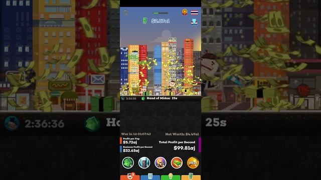 Tap Tycoon Flying Businessman Glitch