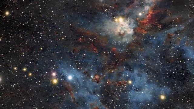 eta carina nebula 3d esa смотреть онлайн