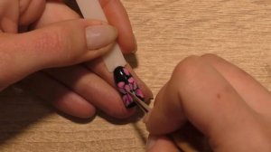 Розовые цветы Красивый и простой весенний дизайн ногтей топ 2017. Nail art design manicure