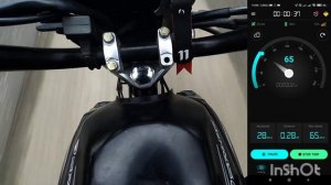 speed МАКСИМАЛЬНАЯ СКОРОСТЬ ?на мотоцикле spark 125 c2cf ЗАМЕРЫ.?