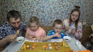 МУКБАНГ РОЛЛЫ ОТМЕЧАЕМ 1 ГОД КАНАЛУ ? | MUKBANG ROLLS CELEBRATE 1 YEAR OF THE CHANNEL #мукбанг
