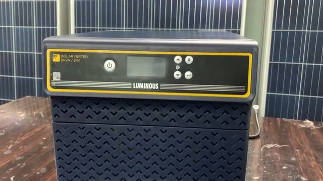 Top Solar Inverter for Home by Luminous  Solarverter 2kVA Hybrid Solar PCU  Latest Solar PWM PCU